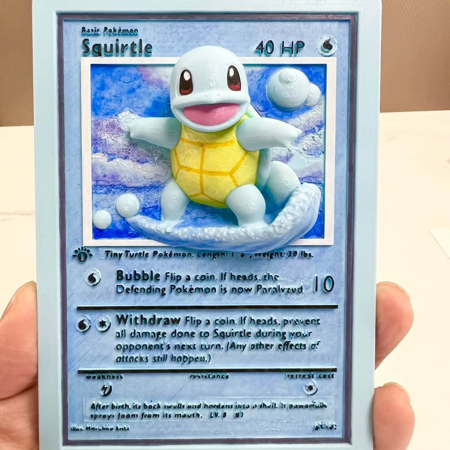 Pokémon 3D Card Decoration