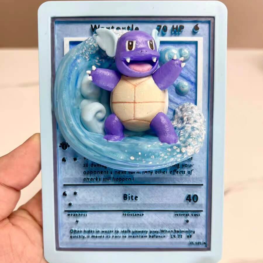 Pokémon 3D Card Decoration