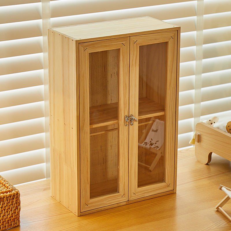 Doll Clothes Wooden Wardrobe - itswaii