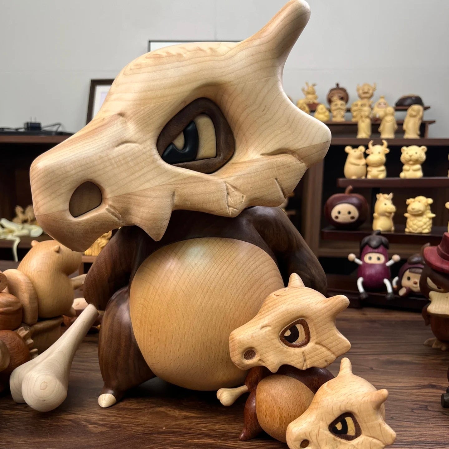 Giant Wooden Cubone - itswaii