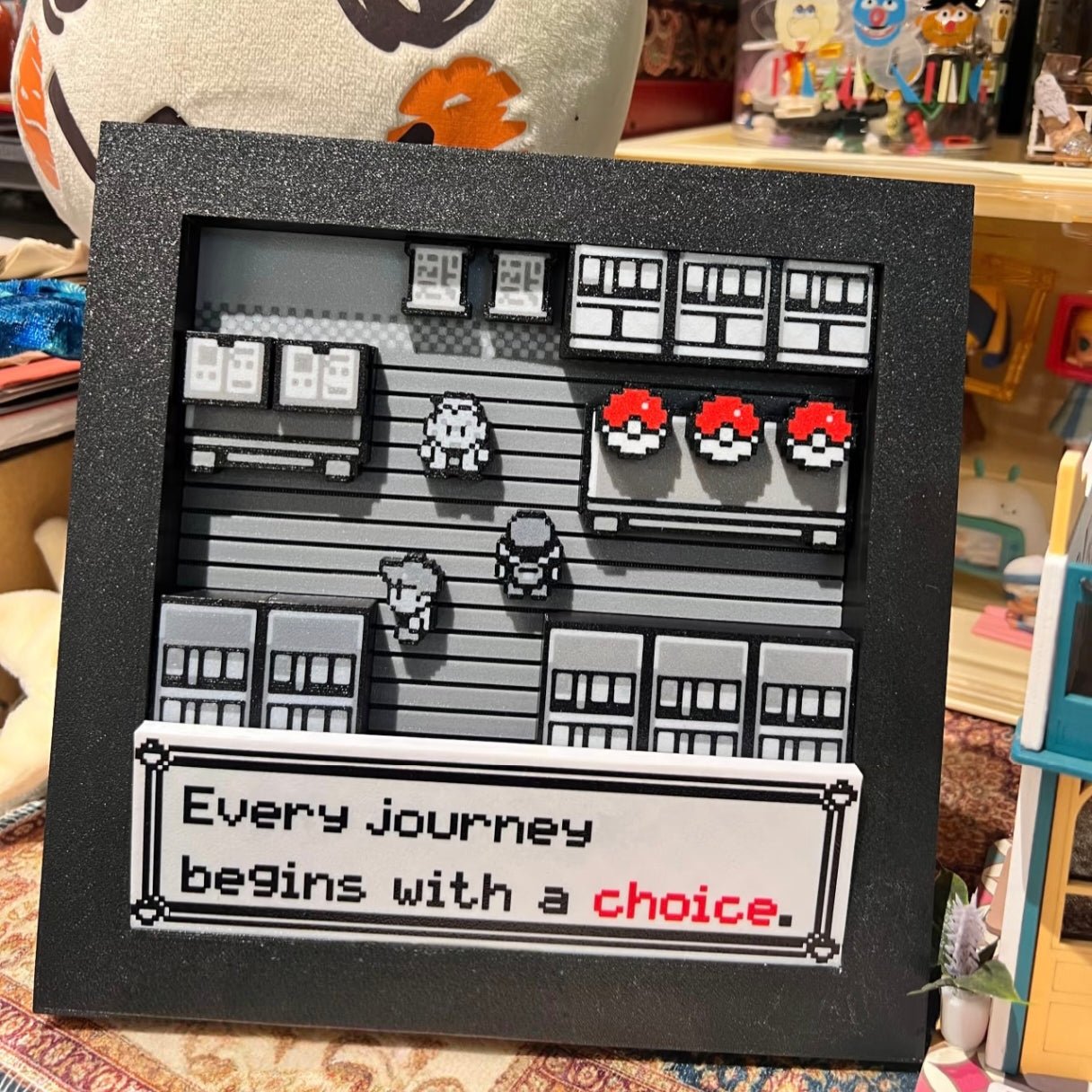 Pokemon 3D GBA Shadow Box Diorama - itswaii