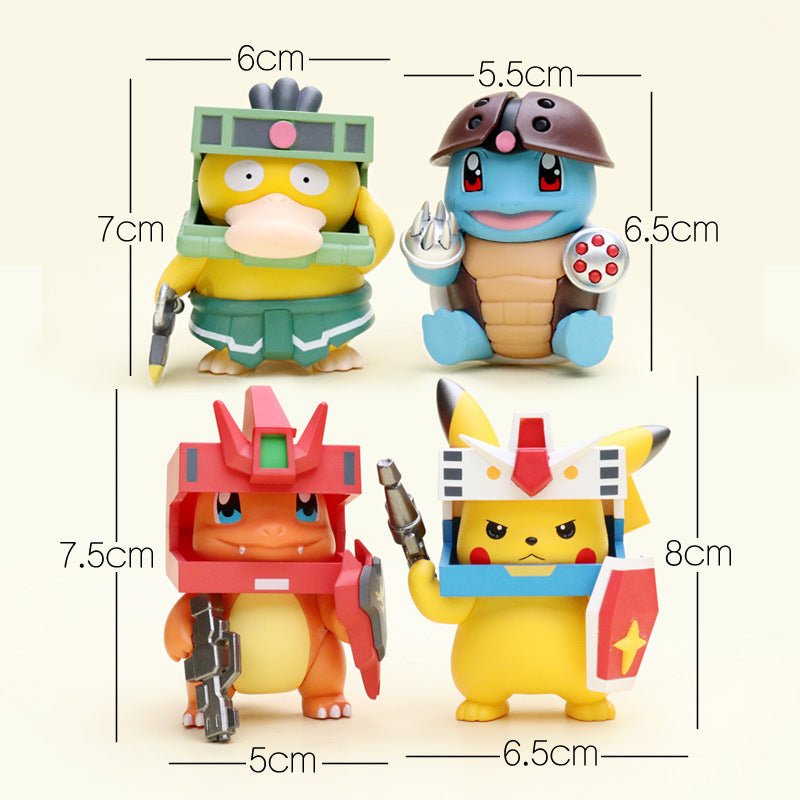 Pokemon X Gundam Figure - itswaii