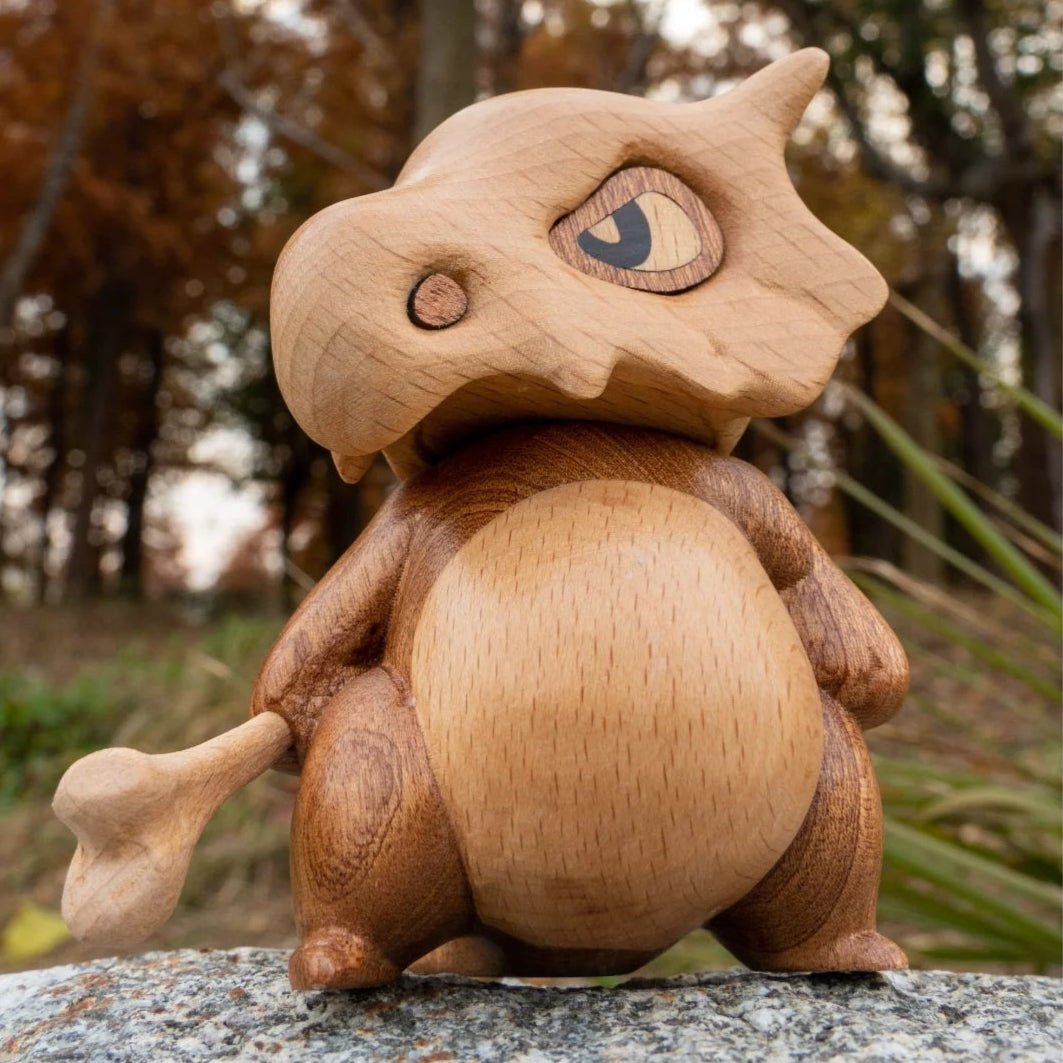 Wooden Cubone Figurine - itswaii