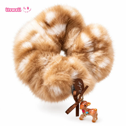 Bambi Fluffy Scrunchie