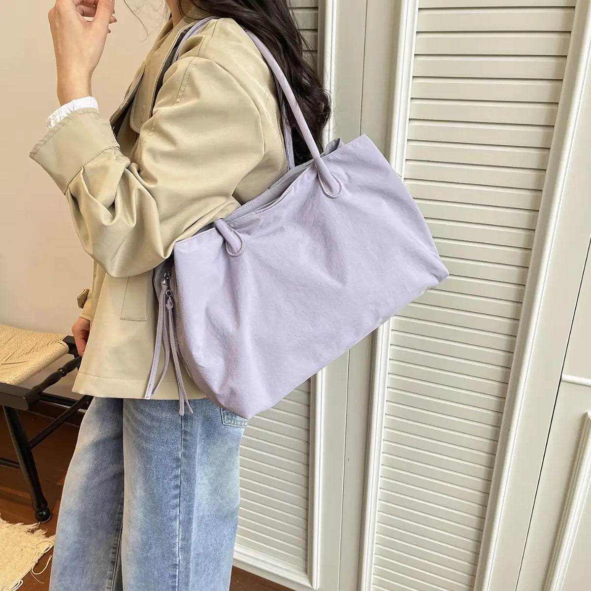 Nylon Carryall Tote