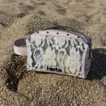 Clear Lace Cosmetic Bag