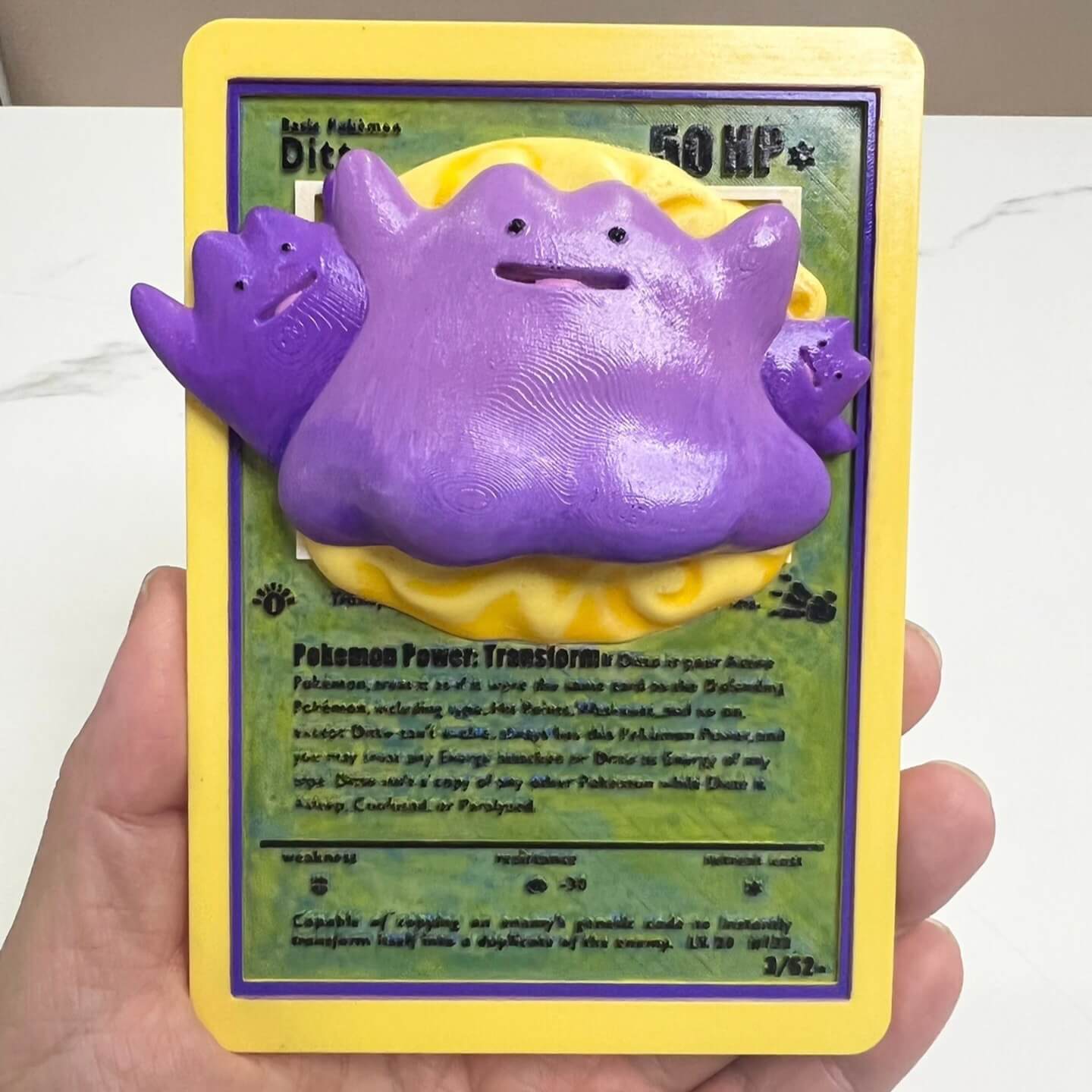 Pokémon 3D Card Decoration