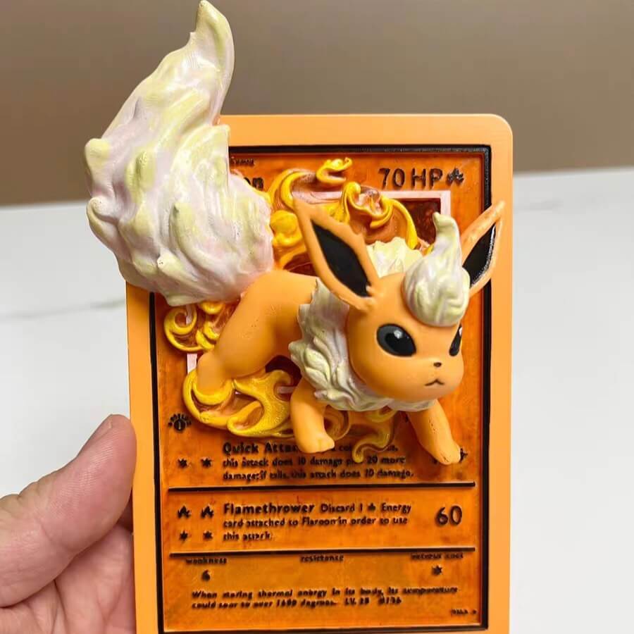 Pokémon 3D Card Decoration