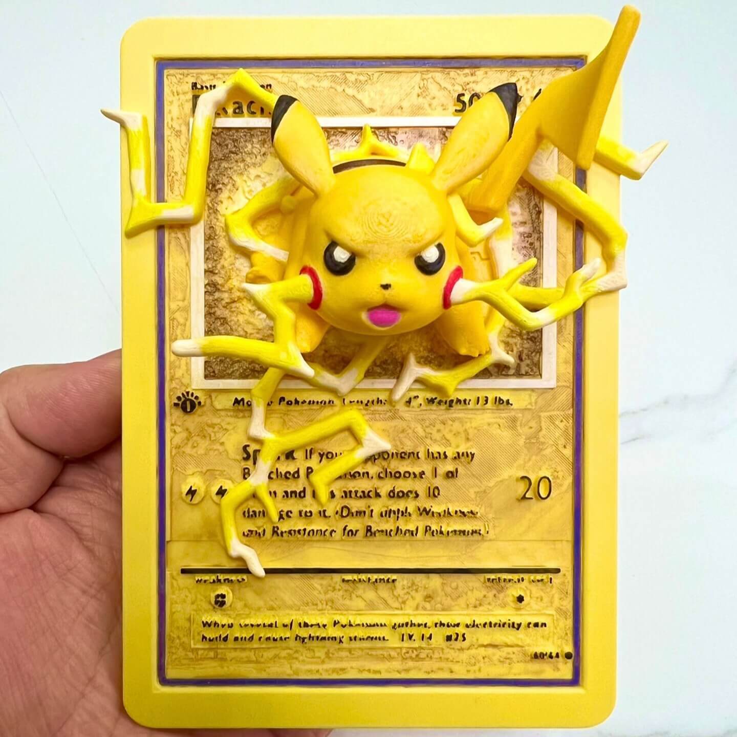 Pokémon 3D Card Decoration