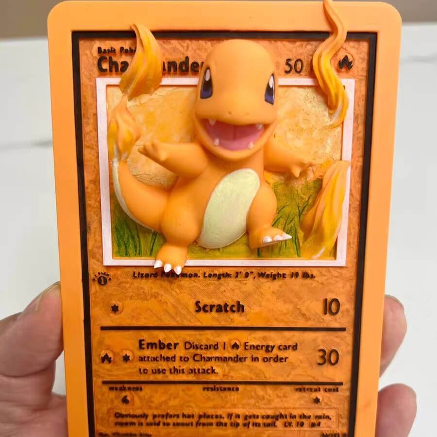 Pokémon 3D Card Decoration