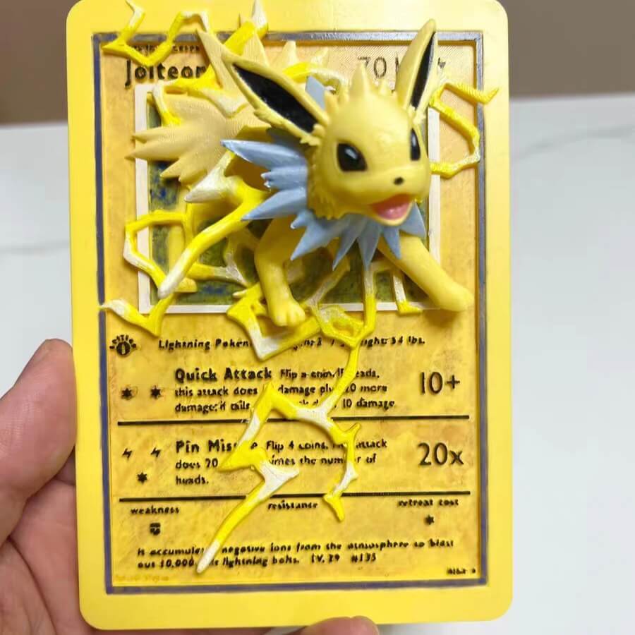 Pokémon 3D Card Decoration