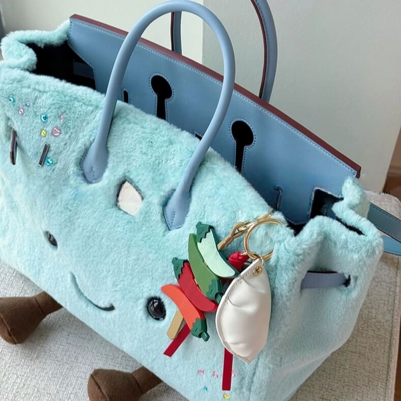 Cyan Blue BK Bag
