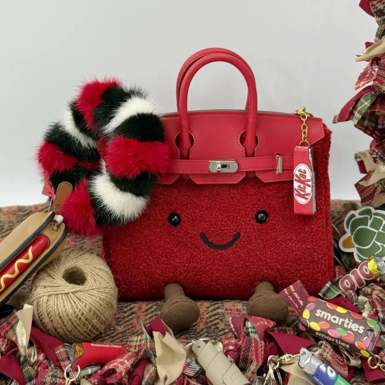 Vivid Red BK Bag