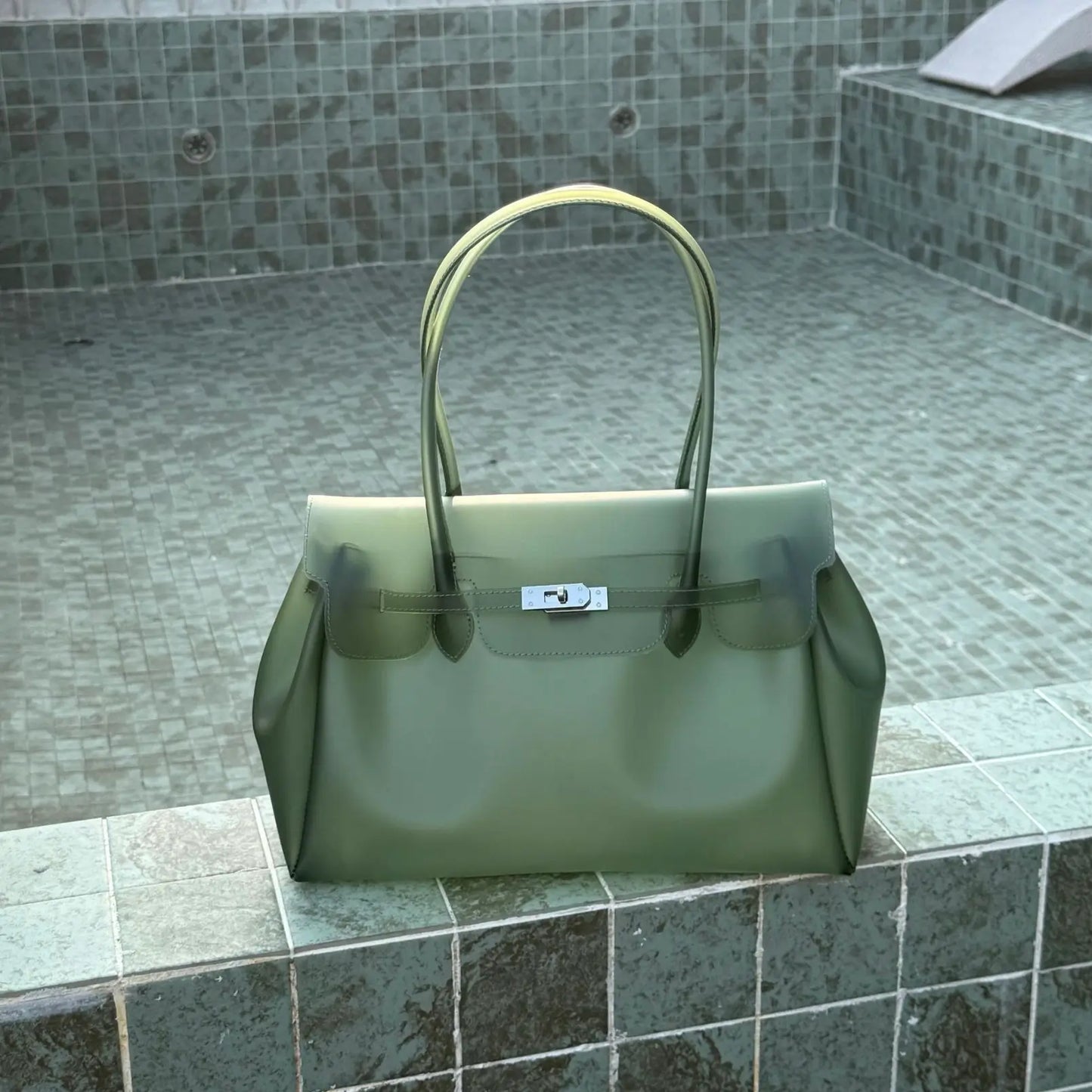 Transparent Jelly Birkin Bag (DIY Charm Pack Included)