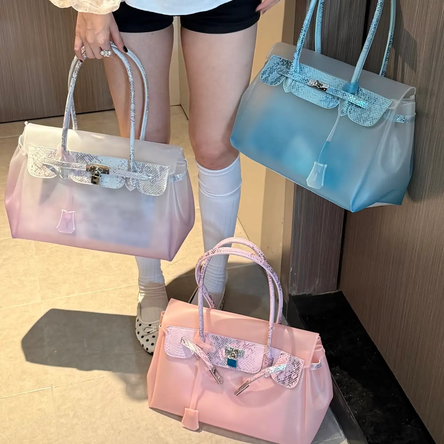 Serpentine Jelly BK Bag (DIY Charm Pack Included)
