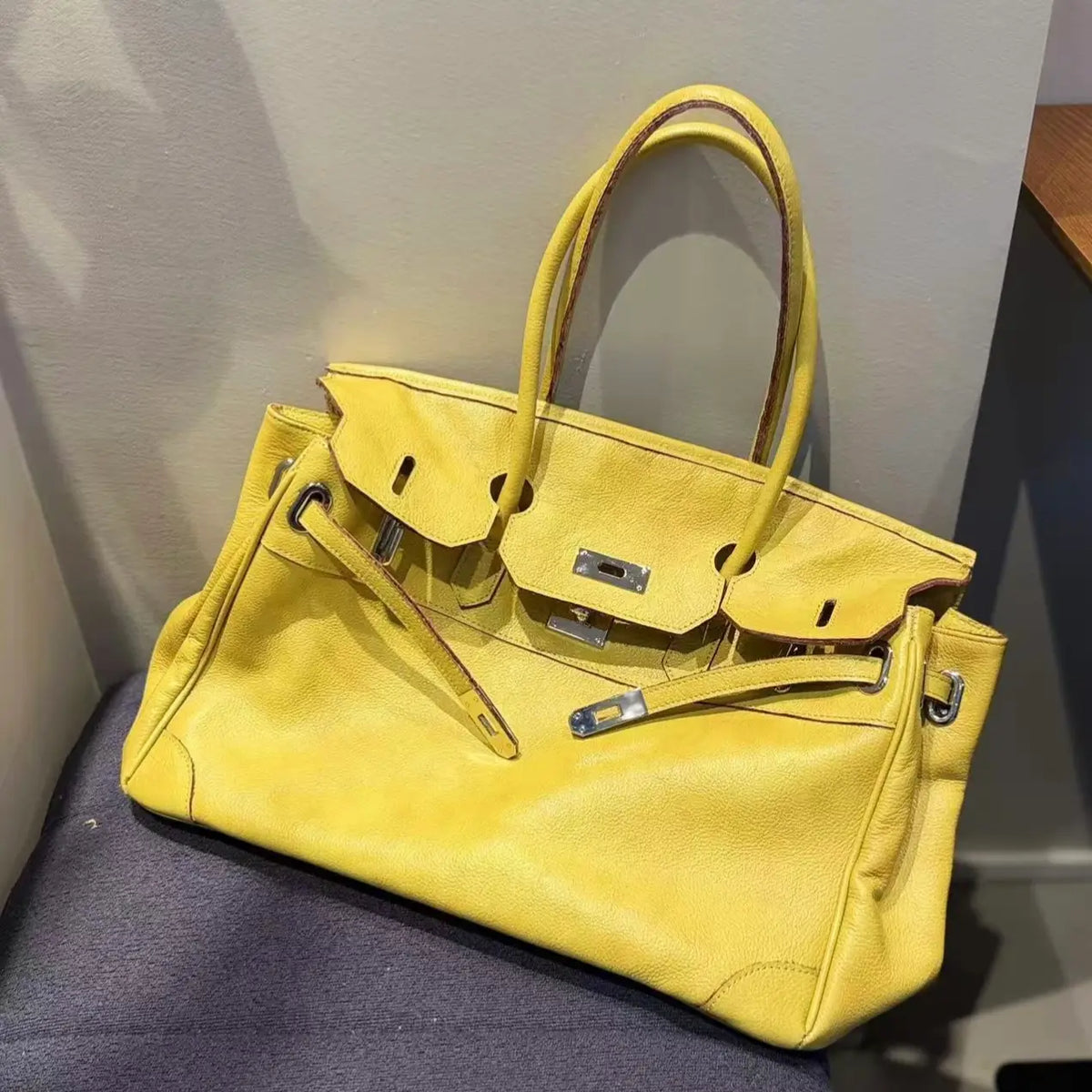 Vintage Leather BK Bag