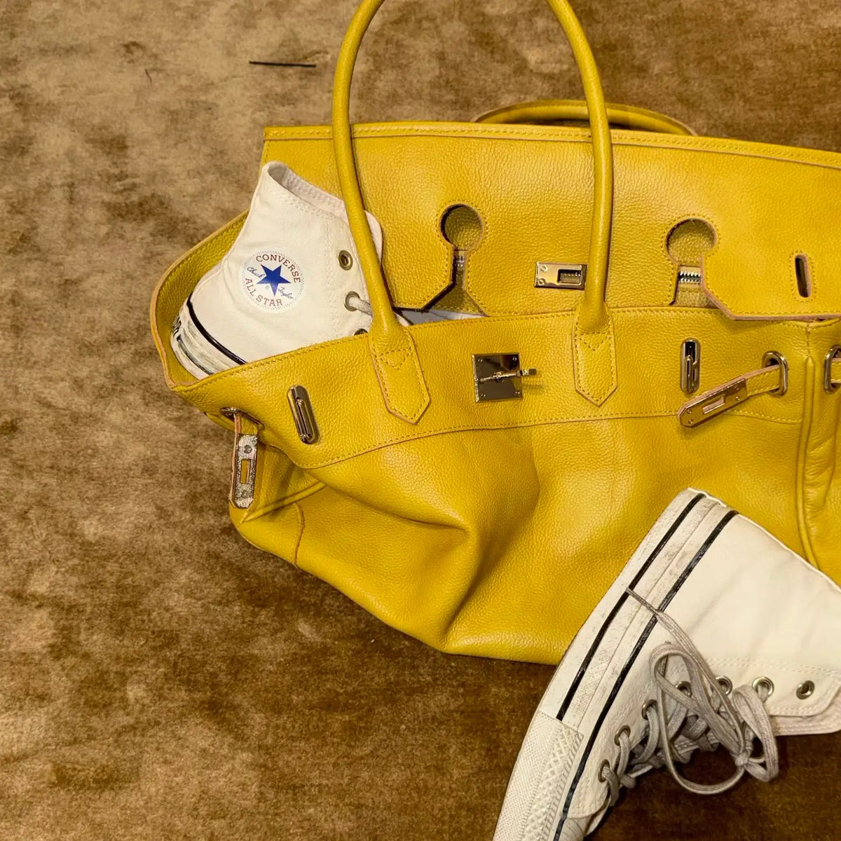 Vintage Leather BK Bag