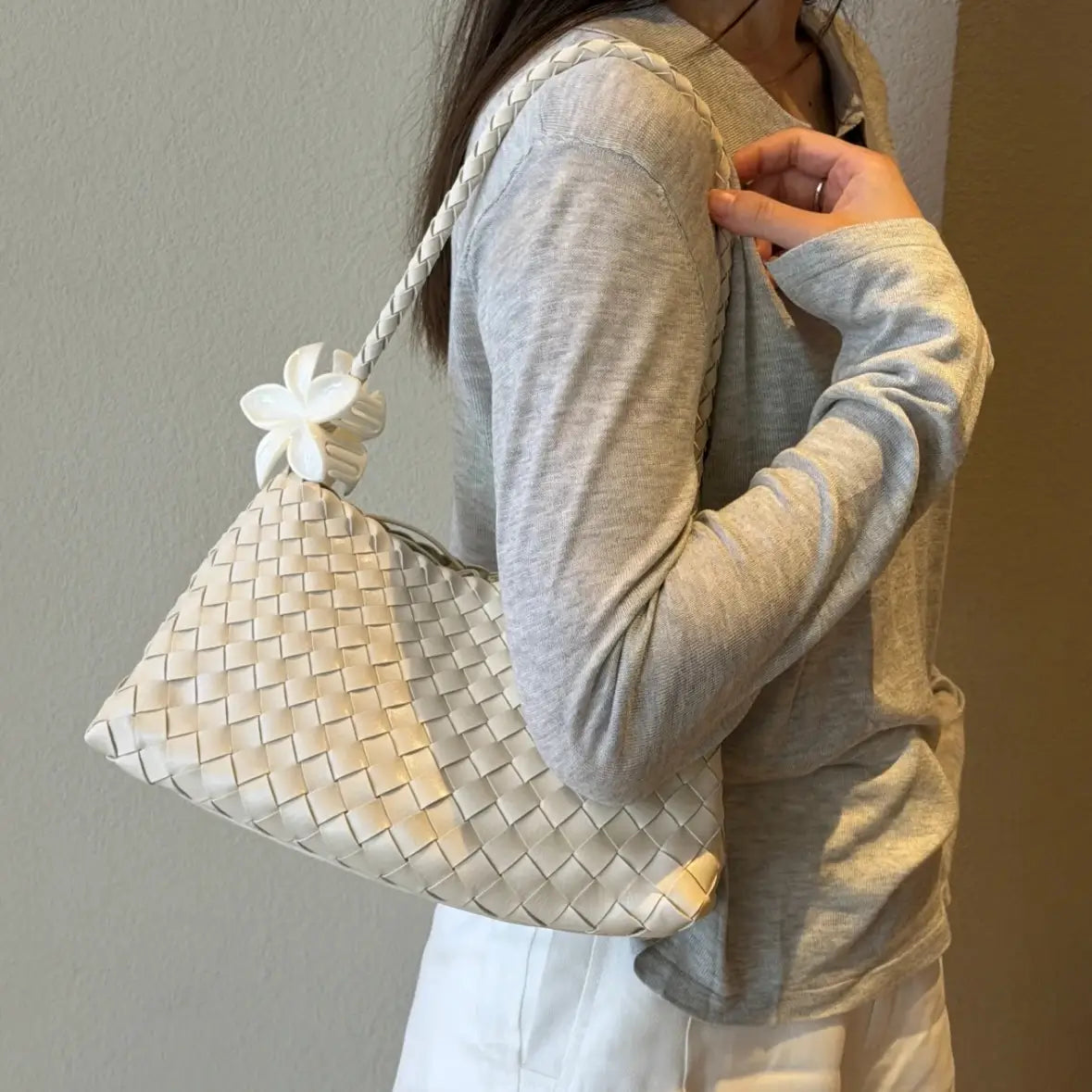 Handmade Woven Hobo