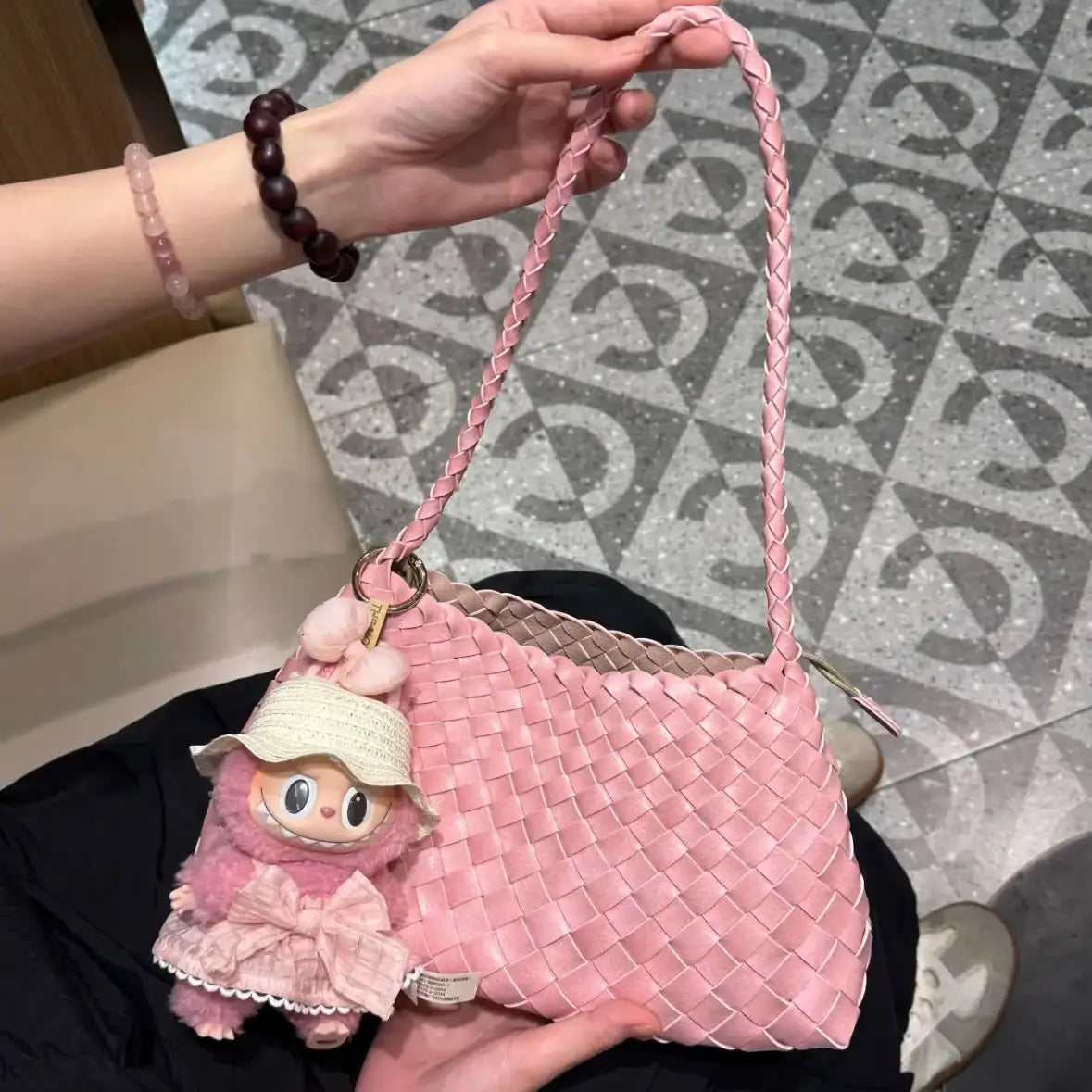 Handmade Woven Hobo