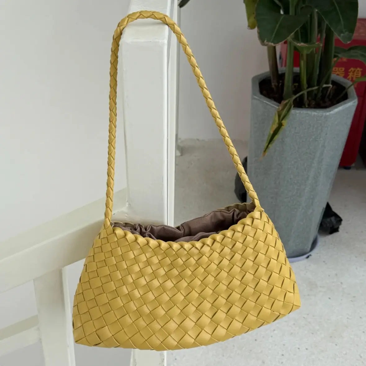 Handmade Woven Hobo