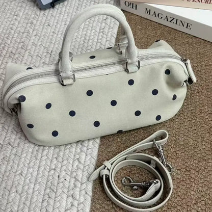 Korean Dot Suede Bag