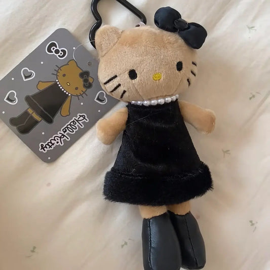Black Skin Long Legs Bag Charm