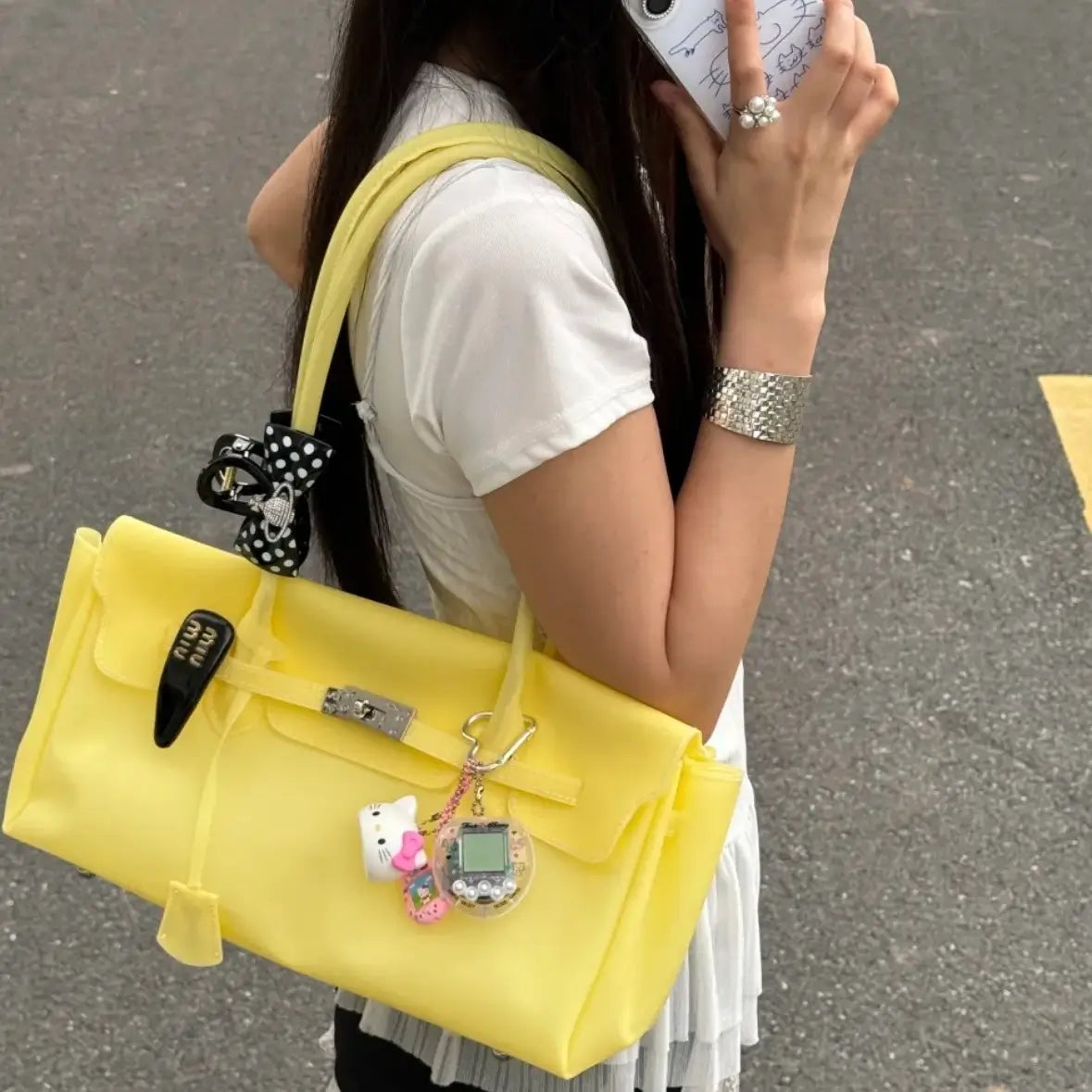 New Arrival | Horizontal Jelly Vintage BK Bag