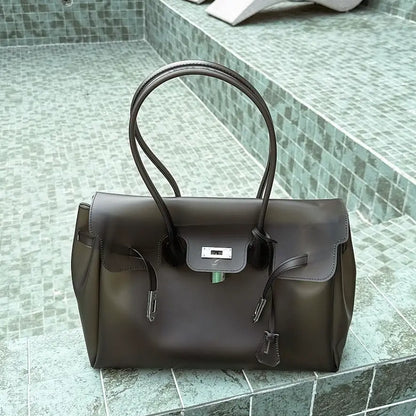 Jelly Transparent BK Bag