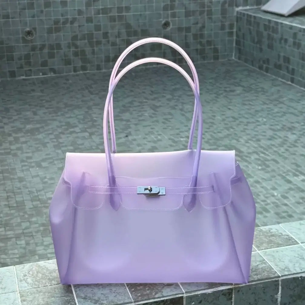 Jelly Transparent BK Bag