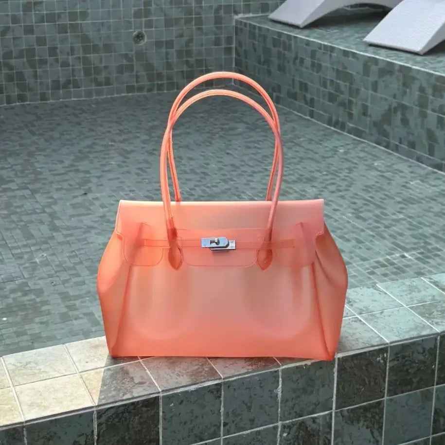 Jelly Transparent BK Bag