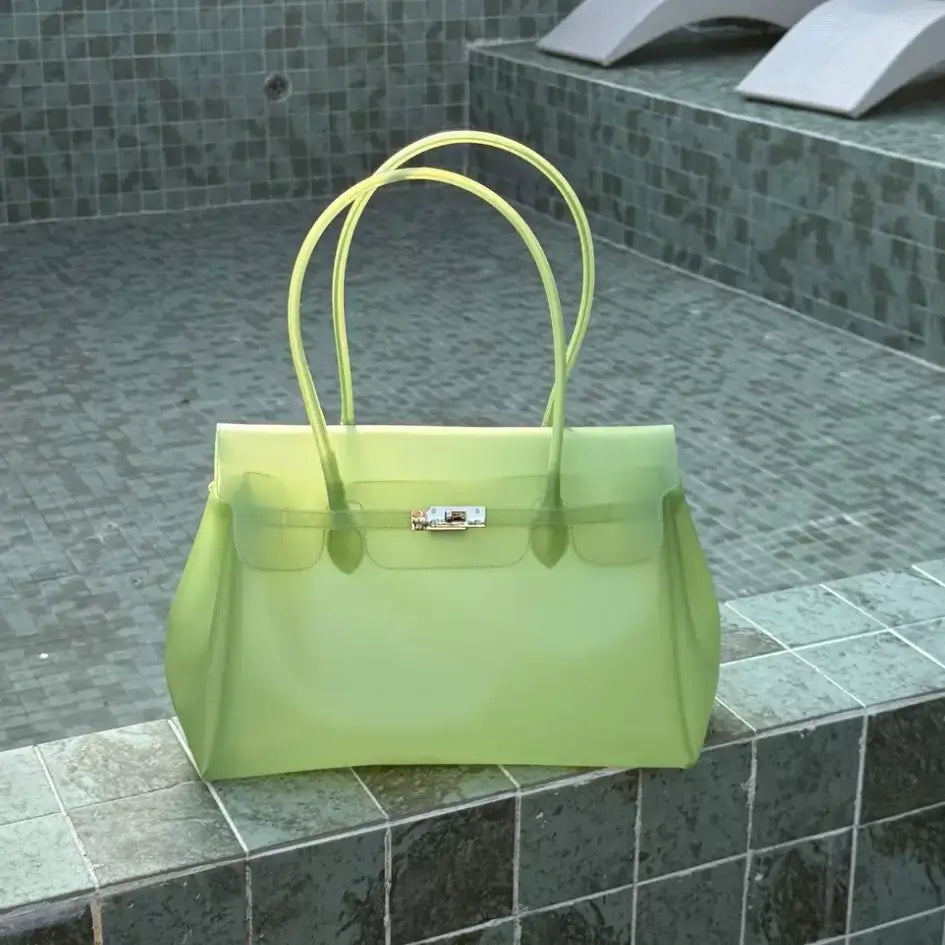 Jelly Transparent BK Bag