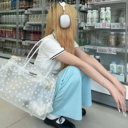 Jelly Transparent BK Bag