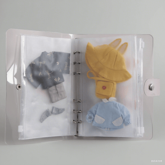 Doll Clothes Travel Storage Album - itswaii