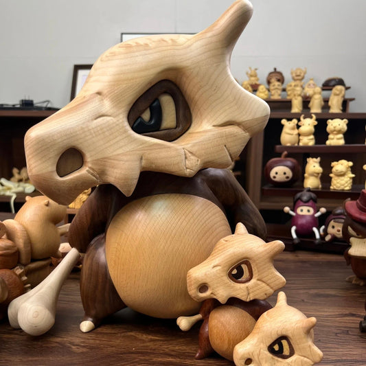 Giant Wooden Cubone - itswaii