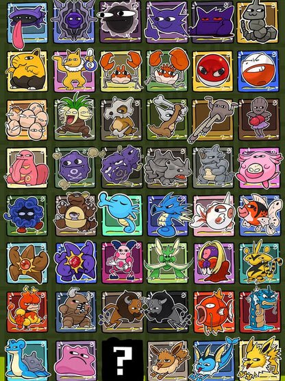 Pokemon Fridge Magnet Blind Box - itswaii