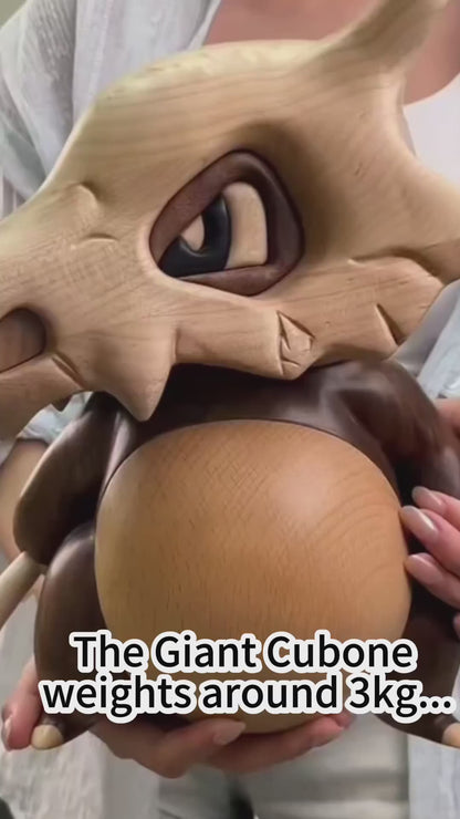 Giant Wooden Cubone