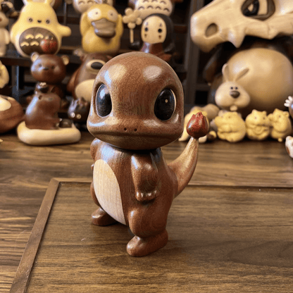 Wooden Charmander Figurine - itswaii