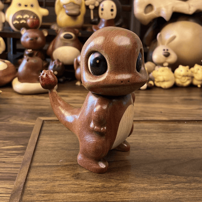 Wooden Charmander Figurine - itswaii